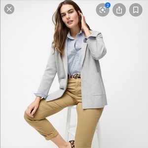J. crew factory sweater blazer